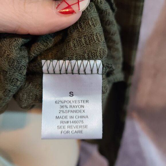 Sweet Romeo Camo Tunic Top Size Small - Picture 5 of 5